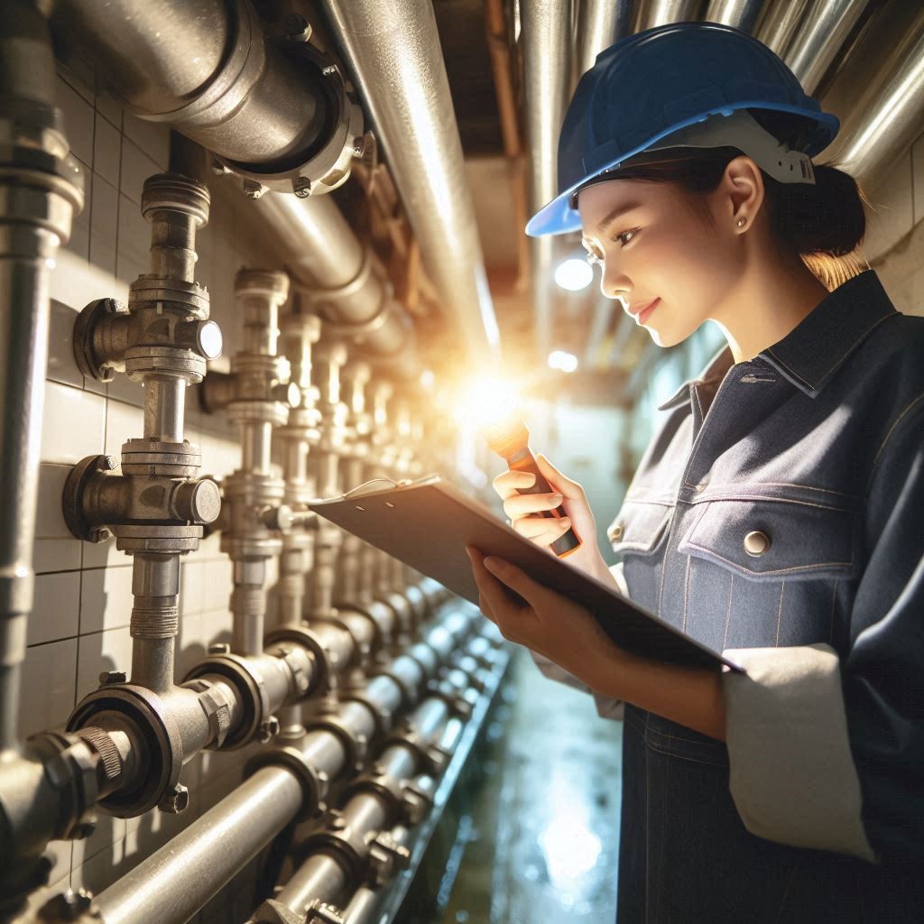 Inspecci\u00f3n de tuberias Gris\u00e9n